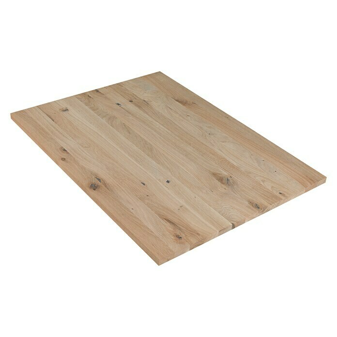 Exclusivholz Tablero de madera laminada (Roble, 800 x 600 x 20 mm)