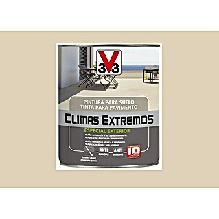V33 Pintura para suelos Climas extremos (Arena, 500 ml, Satinado)
