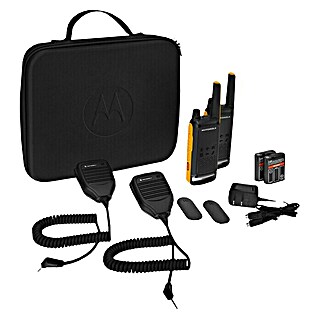 Motorola Solutions Walkie talkie Talkabout T 82 RSM- 2 luidsprekermicrofoons (Reikwijdte: 10 km, Aantal kanalen: 16 st.)