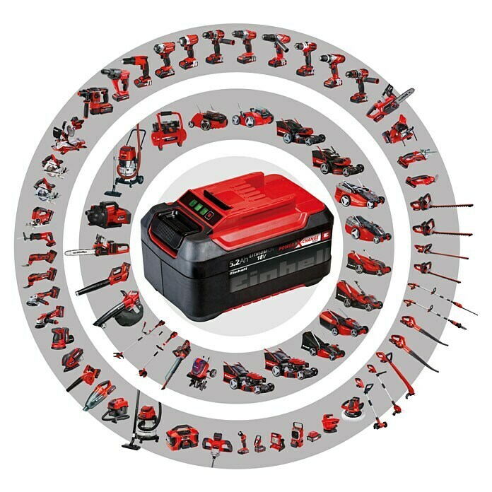 Einhell Power X-Change Akku-Exzenterschleifer TE-RS 18 Li-Solo (18 V, Ohne Akku, Durchmesser Schleifteller: 125 mm)