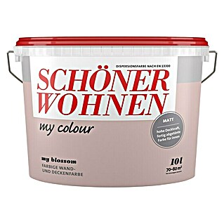 SCHÖNER WOHNEN-Farbe my colour Wandfarbe (My Blossom, Matt, 10 l)
