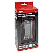 APA Batterie-Ladegerät mit Kabelaufroller (Ladestrom: 4 A, AGM-/Gel-/Nass-/Blei-Säure-Batterien 6/12 V)