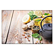 CUCINE Küchenrückwand (Ginger Tea, 60 x 40 cm, Stärke: 6 mm, Einscheibensicherheitsglas (ESG))