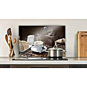 CUCINE Küchenrückwand (Coffee Fragrance, 60 x 40 cm, Stärke: 6 mm, Einscheibensicherheitsglas (ESG))