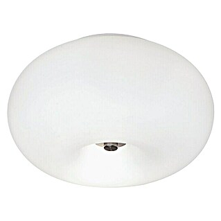 Eglo Style Zidna i stropna svjetiljka Optica (120 W, Mat nikal, Bijele boje, E27)