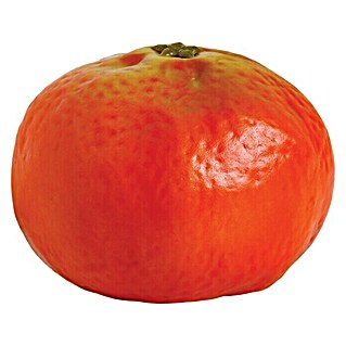 Figura decorativa Mandarina lisa (L x An x Al: 8 x 6,5 x 6,5 cm, Plástico)