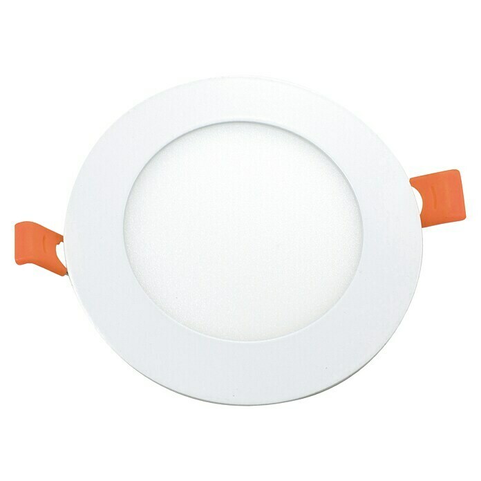 Alverlamp Downlight LED empotrable redondo DL06PL (6 W, Color de luz: Blanco cálido, No regulable)