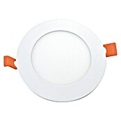 Alverlamp Downlight LED empotrable redondo DL06PL (6 W, Color de luz: Blanco cálido, No regulable)