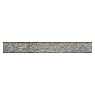 Rubna pločica Regent Silver (7,2 x 60 cm, Srebrnosive boje, Mat)