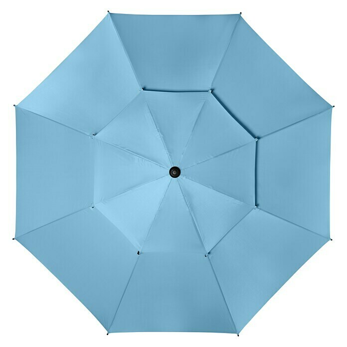 Derby Sonnenschirm Windprofi (Blau, Durchmesser: 200 cm)