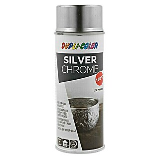 Dupli-Color Effect Spezialspray Silver Chrome (Metall-Effekt, Hitzebeständig, Schnelltrocknend, 400 ml)