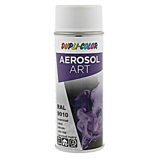 Dupli-Color Aerosol Art Sprühlack RAL 9010 (Reinweiß, 400 ml, Seidenmatt)