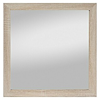 Rahmenspiegel Kathi (45 x 45 cm, Eiche Hell)