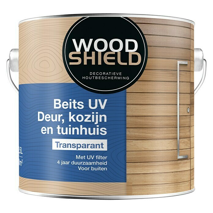 Wood Shield Houtbeits Transparant 