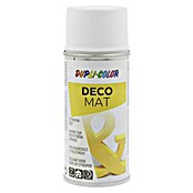 Dupli-Color Deco Mat Acryl-Lackspray (Weiß, 150 ml, Matt)