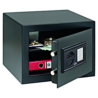 Burg-Wächter Caja fuerte de seguridad Classic-Safe 1 E (Cerradura de combinación electrónica, L x An x Al: 376 x 402 x 278 mm, Negro)