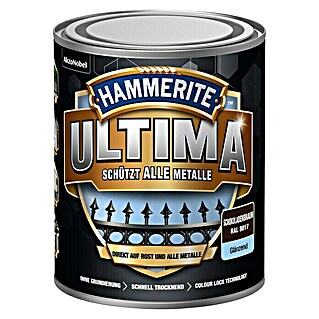 Hammerite Metall-Schutzlack ULTIMA (RAL 8017, Schokoladenbraun, 750 ml, Glänzend)