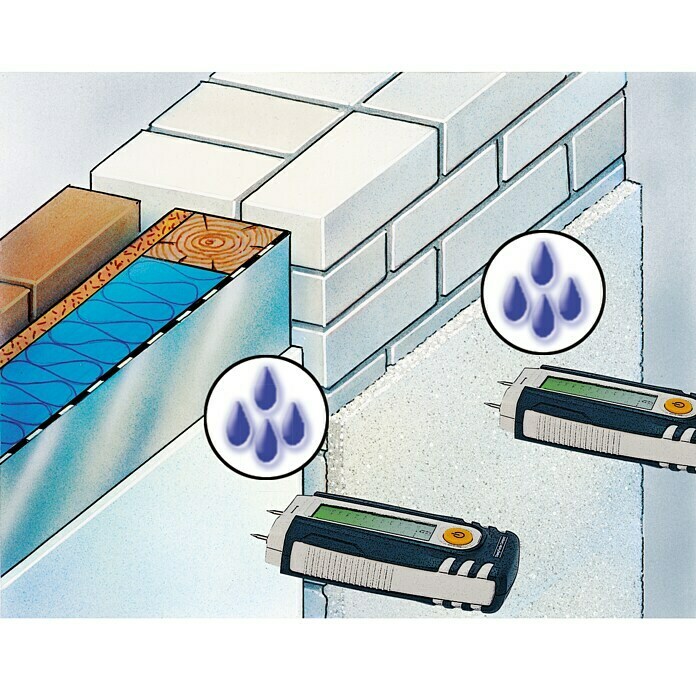 Laserliner Feuchtigkeitsmessgerät DampFinder (Messbereich: 5 - 50 %)