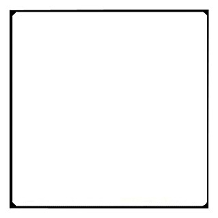 Polistiren ploča Protex (Bijele boje, 125 cm x 50 cm x 3 mm, PVC)