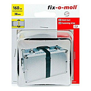 Fix-o-moll Klittenbandgordel Maxi (160 cm x 38 mm, Zwart)