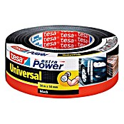 tesa Extra Power Folieband Universal (Zwart, 50 m x 50 mm)