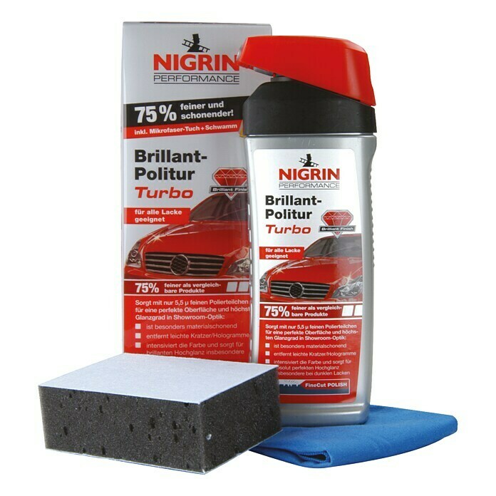 Nigrin Performance Politur-Set Turbo (500 ml)