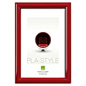 Marco de fotos Pla-Style (Rojo, 21 x 29,7 cm / DIN A4, Plástico)