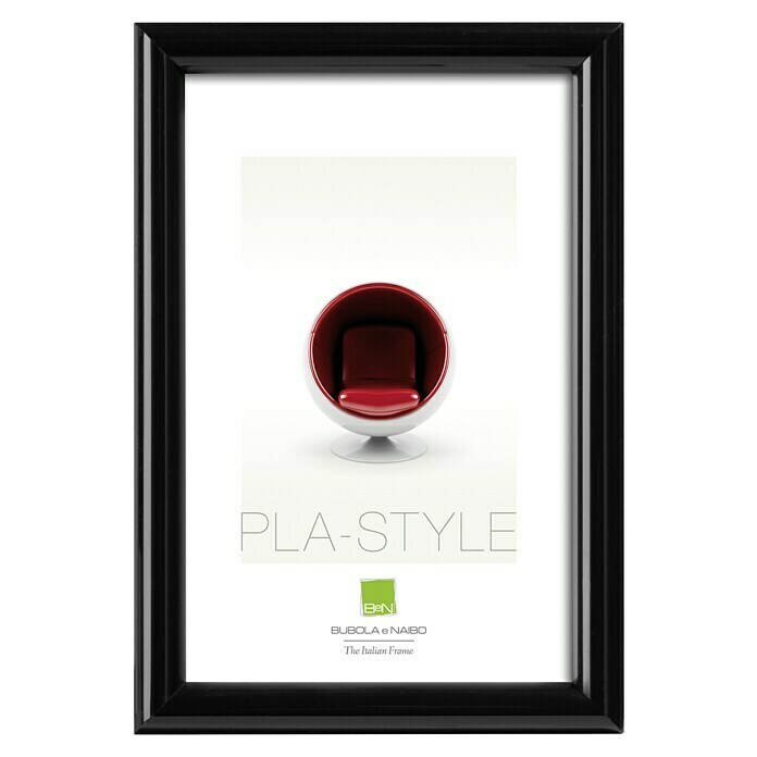 Okvir za slike Pla-Style (Crna, 70 x 100 cm, Plastika)