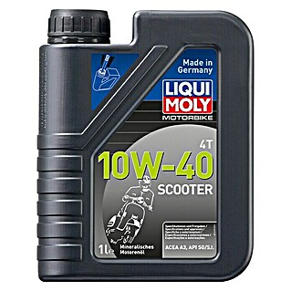 Liqui Moly Motoröl Scooter 4T (Geeignet für: Motorräder, 10W-40, A3, 1 l)