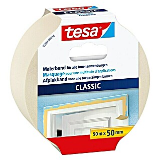 Tesa Maler-Kreppband PREMIUM CLASSIC (50 m x 50 mm)