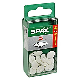 Spax Tapón embellecedor (TX 20, Blanco, 25 uds.)