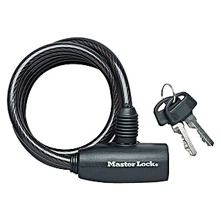 MasterLock Kabelslot (Lengte: 180 cm, Diameter: 8 mm, Veiligheidsniveau: Level 4)
