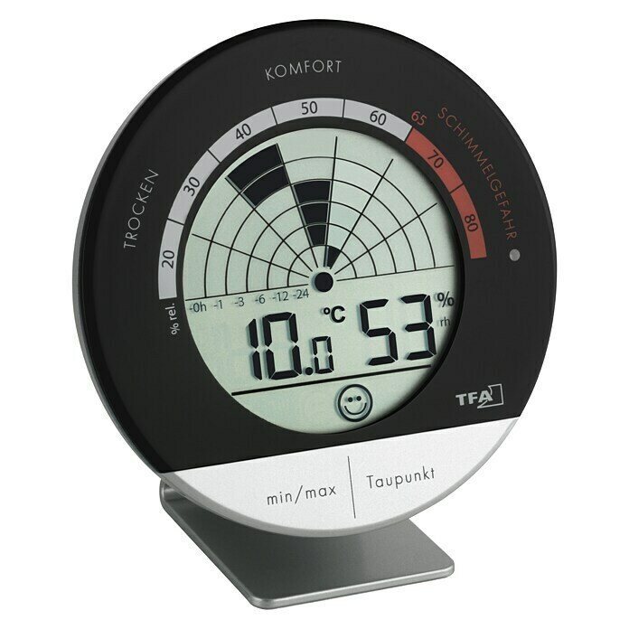 TFA Dostmann Thermo-Hygrometer Schimmelradar 