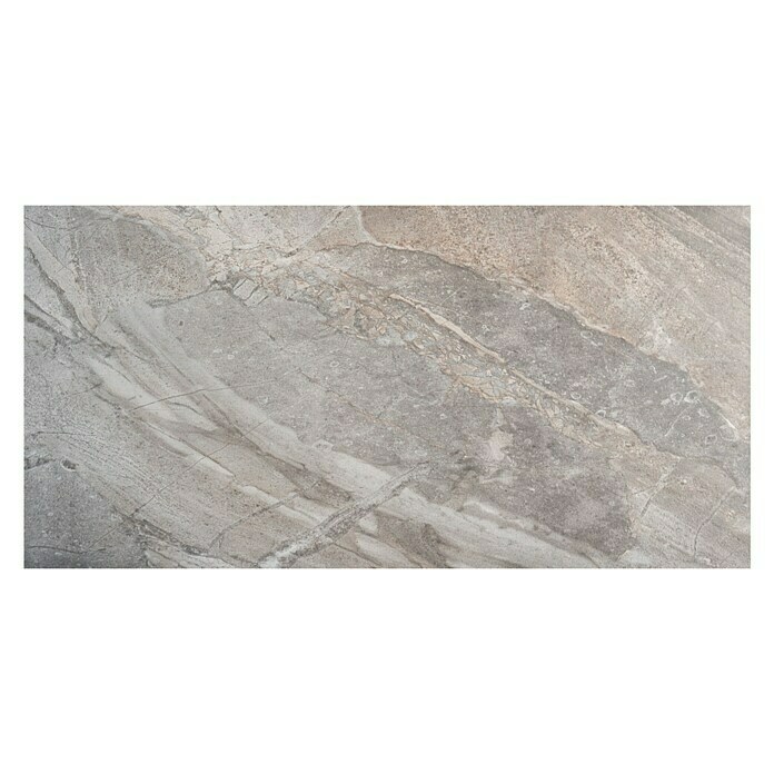 Porculanska pločica Denver Grigio (31 x 61,8 cm, Sivo / bež, Pocakljeno)