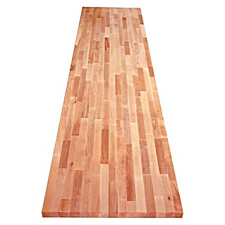 Exclusivholz Radna ploča od masivnog drva (Bukva, 300 x 63,5 x 3,8 cm)