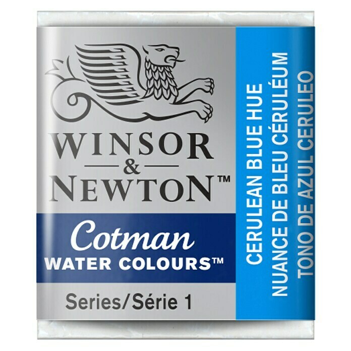Winsor & Newton Cotman Aquarelverf (Coelinblauw, ½ kopje)