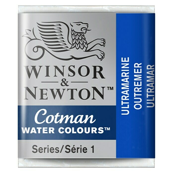 Winsor & Newton Cotman Aquarelverf (Ultramarijn, ½ kopje)