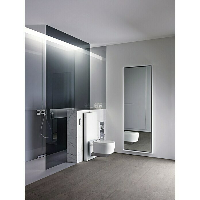 Geberit Sanitarni modul za zidnu WC školjku Monolith (2-količinsko ispiranje, 10,6 x 50,5 x 114 cm, Bijelo)