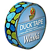 Duck Tape Kreativklebeband Washi (Aqua Cobbles, 10 m x 15 mm)