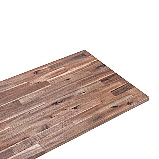 Exclusivholz Massief houten paneel (Acacia, Gepigmenteerd geolied, 260 x 63,5 x 2,6 cm)