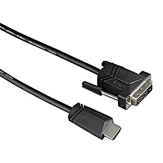 Hama Verbindungskabel (DVI-Stecker, HDMI-Stecker, 3 m)