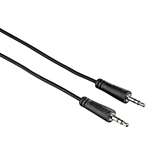 Hama Audio-Kabel (2 x Klinkenstecker 3,5 mm, 0,75 m, Geschirmt)