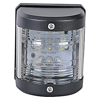 Talamex LED-Hecklaterne (55,5 x 64,4 x 75 mm, 12 V, 0,54 W, Schwarz, Lichtfarbe: Neutralweiß)