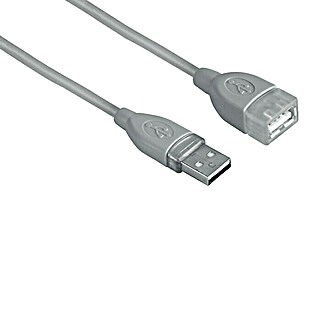 Hama USB-Verlängerungskabel (0,5 m, USB A-Kupplung, USB A-Stecker)