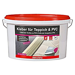 Decotric PVC- & Teppich-Kleber (10 kg, Gebrauchsfertig, Innen)