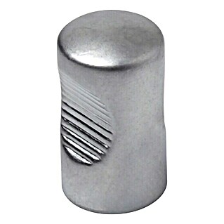 Meubelknop zilverkleurig (Ø x h: 14 x 25 mm, Overige, Verchroomd)