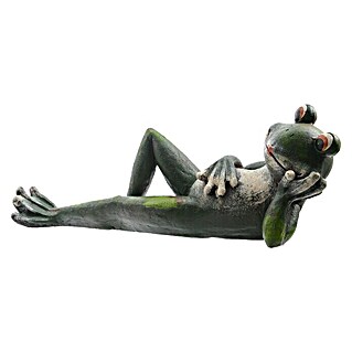 Deko-Frosch (Liegend, 82 x 20 x 28 cm)