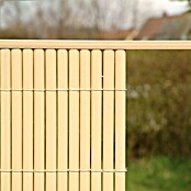 Sichtschutz-Abdeck-U-Profil (Bambus Optik, 150 cm)