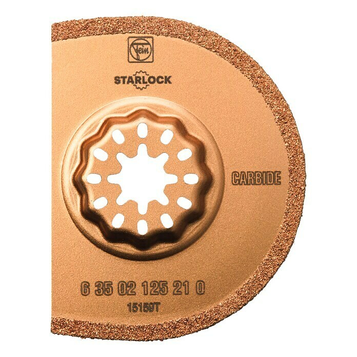 Fein Starlock Hoja de sierra segmentada de metal duro (Diámetro: 75 mm, Espesor de hoja de sierra: 1,2 mm)