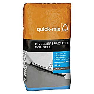 Quick-Mix Nivellierspachtel Schnell (20 kg, Schichtdicke: 2 - 30 mm)